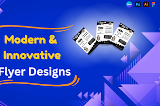 design modern, innovative flyer