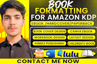 do book formatting, ebookformatting and paperback formatting