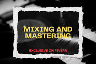 produce beat rnb, soul, hipop, pop, mix and master