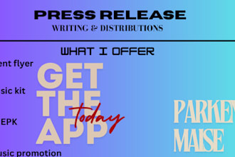 create dj epk one sheet artist press kit music promotion media kit design