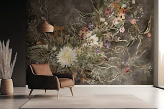 do christmas wall art mural wall painting for office, gym, restaurant