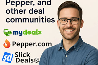 post professional deals on mydealz, pepper and more
