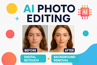 enhance, retouch, or transform your photos using ai photo editing