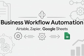 automate your workflows with airtable, zapier, or google sheets