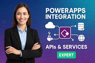 integrate powerapps with external apis and services