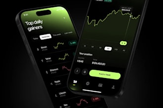 develop trading app, stock trading app, forex trading app, crypto trading app