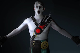 rig and animate cc4 iclone 8 character, 3d avatar, face expressions, lip sync