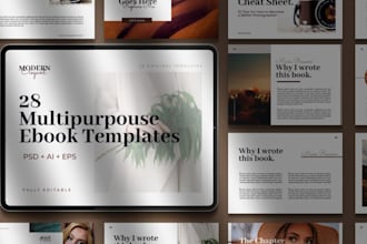 create canva ebook design ebook redesign, journal, canva workbook, freebie, pdf