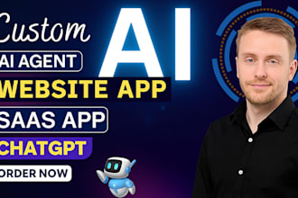 develop ai apps, ai saas, ai website and ai bots