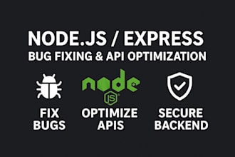 fix and optimize your nodejs express rest apis