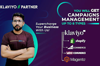 manage your campaigns in klaviyo