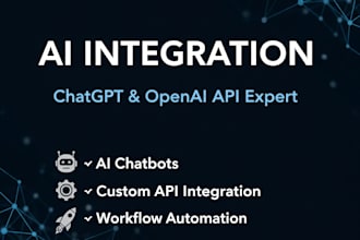 integrate openai or chatgpt API into your website or application