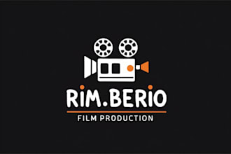 design high quality film production vintage logo