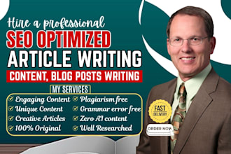 write SEO article writing, blog posts, blog content writing, copywriting