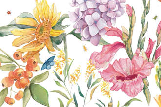 paint with watercolor for illustration and clipart