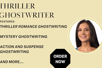 write your thriller, mystery, crime fiction story