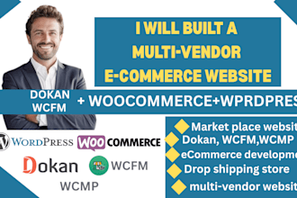 setup multi vendor ecommerce marketplace with dokan, wcfm and woocommerce plugin