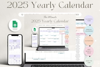 create annual budget tracker, monthly budget plan, automation excelgoogle sheets