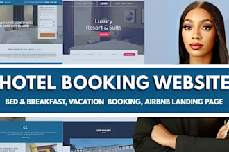 wordpress hotel booking, bed and breakfast website airbnb vacation website