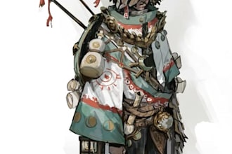 do concept art and character design