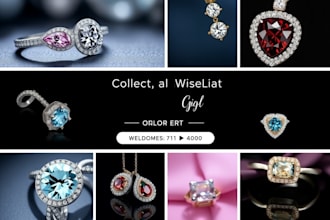 be your social media marketing manager for your luxury jewelry store