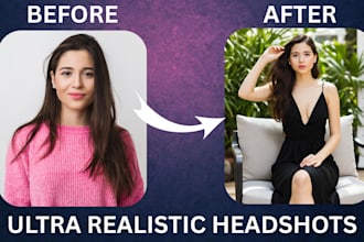 make professional social media ai headshot