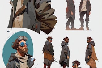 design characters and comic books
