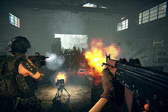 create you a photo realistic horror game in unreal engine 5