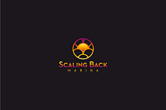 design a modern, custom, and unique marine or boat logo