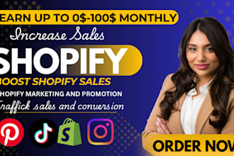 do shopify store promotion boost shopify sales shopify marketing