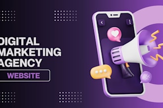 professional digital marketing agency website