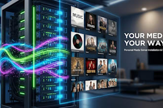 create your personal media server like netflix