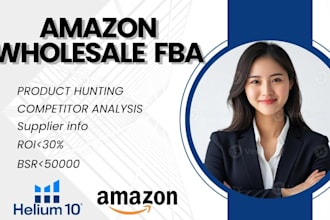 do amazon wholesale fba product hunting