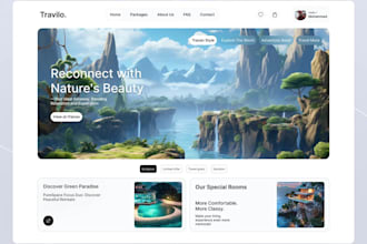 create a static website with free hosting ,domain