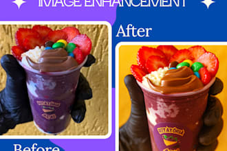 enhace your food photos for delivery apps