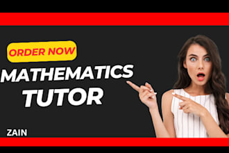 tutor you calculus, math, statistics, algebra, probability