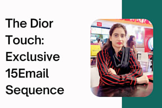 copywrite exclusive dior inspired 15 email sequence for you