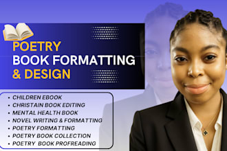 design and format poetry book, poetry book cover, poetry book formatting poetry