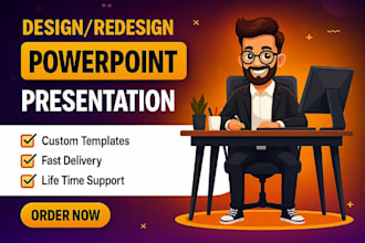 design professional presentation for canada business and startups