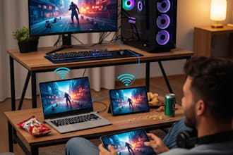 turn your computer into a cloud gaming server or remote access