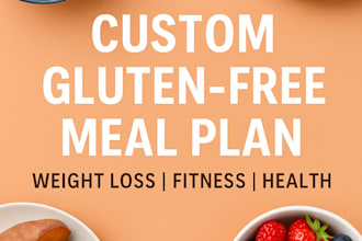 create a custom gluten free meal plan for weight loss
