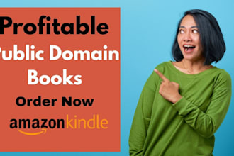 provide you public domain illustrated books, amazon kindle KDP