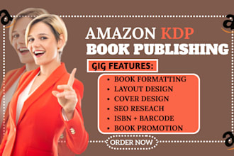 do amazon kdp book formatting, proofreading, and book publishing on amazon KDP