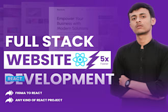 develop fast, scalable react js websites with clean code