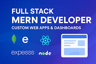 build a custom website as a full stack mern developer