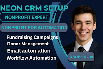setup neon crm nonprofit email templates neon  email newsletter email marketing