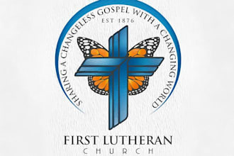 do modern and unique, business, religious, church or ministry logo design