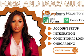 create paperform wp forms zoho forms pandadoc surveys questionnaires automation