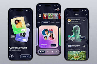 social media app, dating app, chat app, social chat app, live streaming app, ios