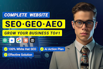 handle aeo, ai SEO, GEO, and generative optimization for your website